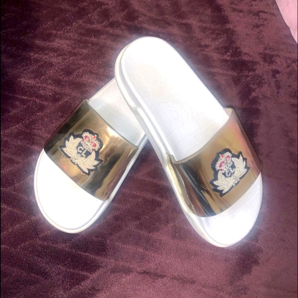 Christian Louboutin slides